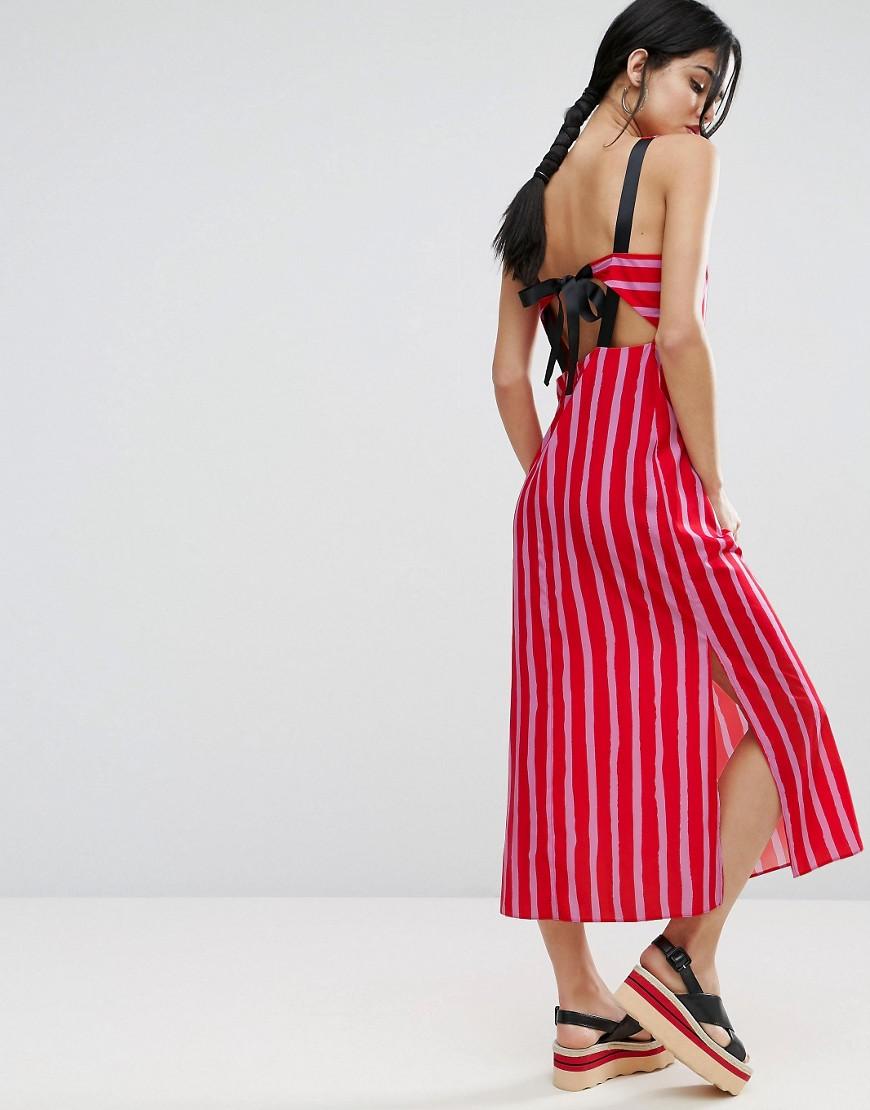 tie strap maxi