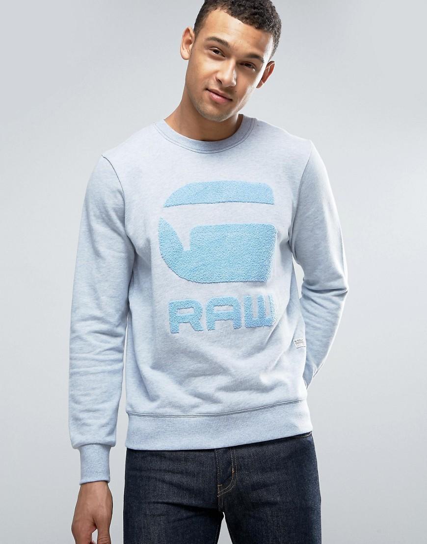  G  Star  RAW  Yster Sweater  in Blue for Men Lyst