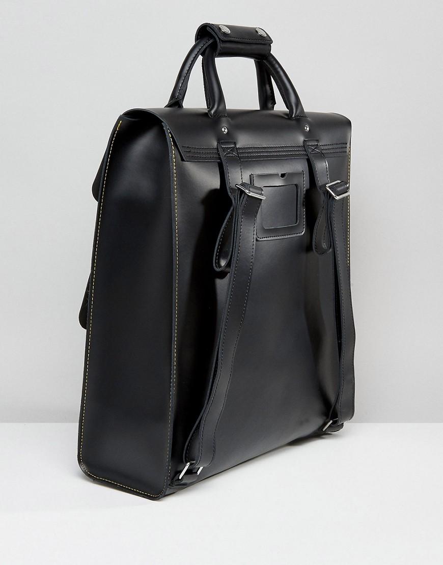 doc marten leather backpack