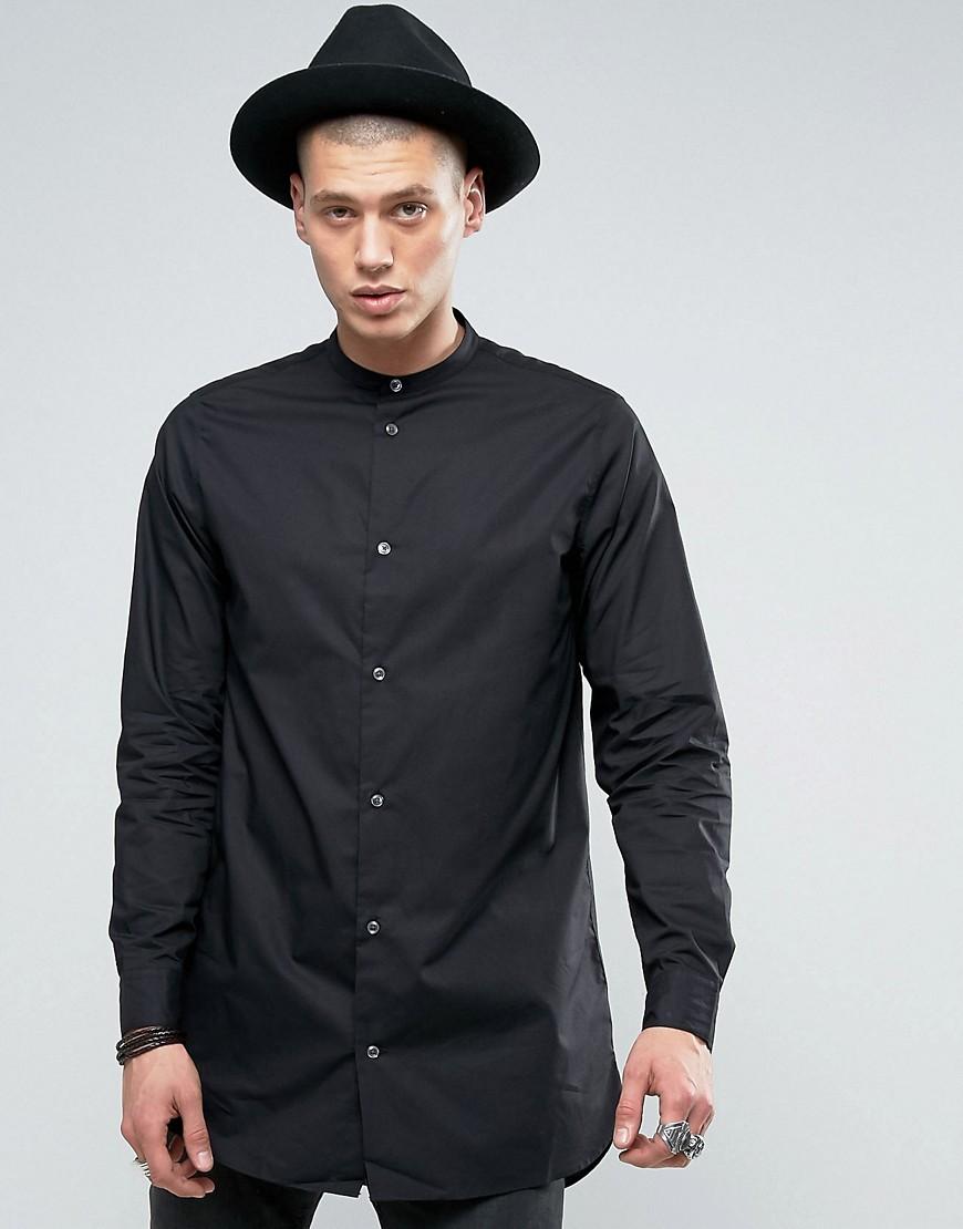 longline grandad shirt