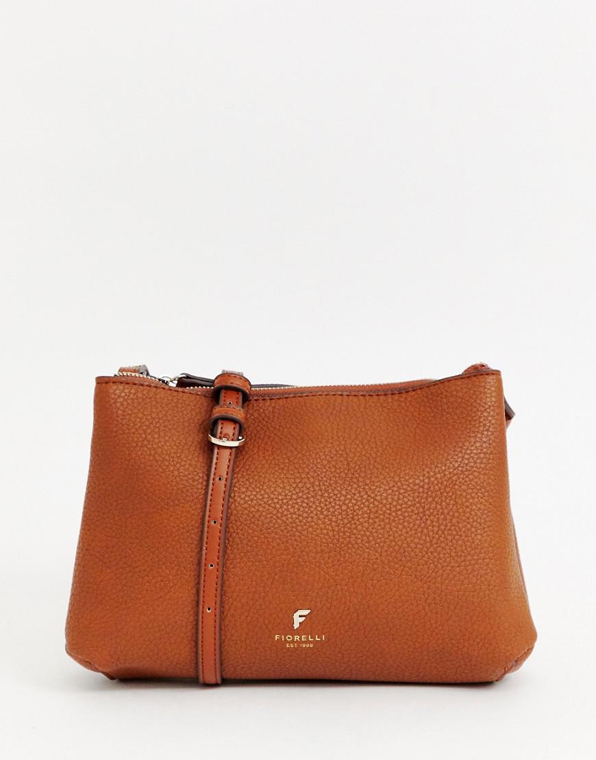 Lyst Fiorelli Yasmin Double Zip Cross Body Bag In Brown Fiorelli Brown Yasmin Double Zip Cross Body Bag Lyst View Fullscreen