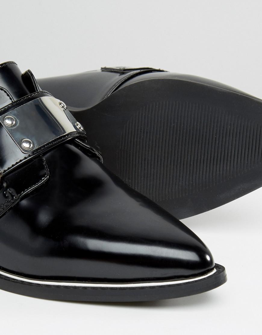 asos pointed flat shoes