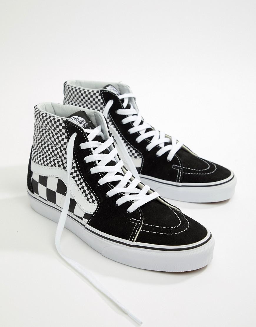 checkerboard black and white vans asos checkerboard black and white vans asos