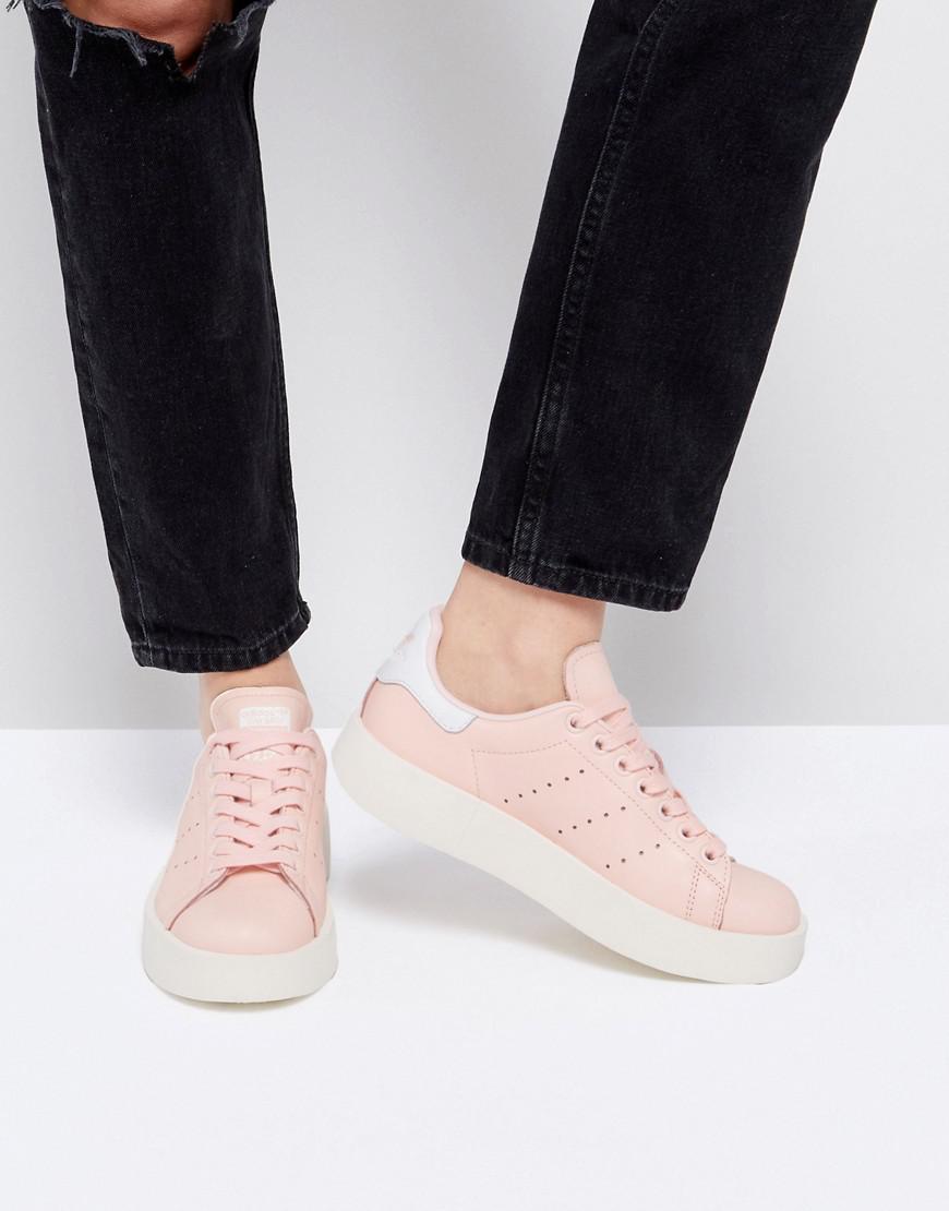 stan smith platform rosa