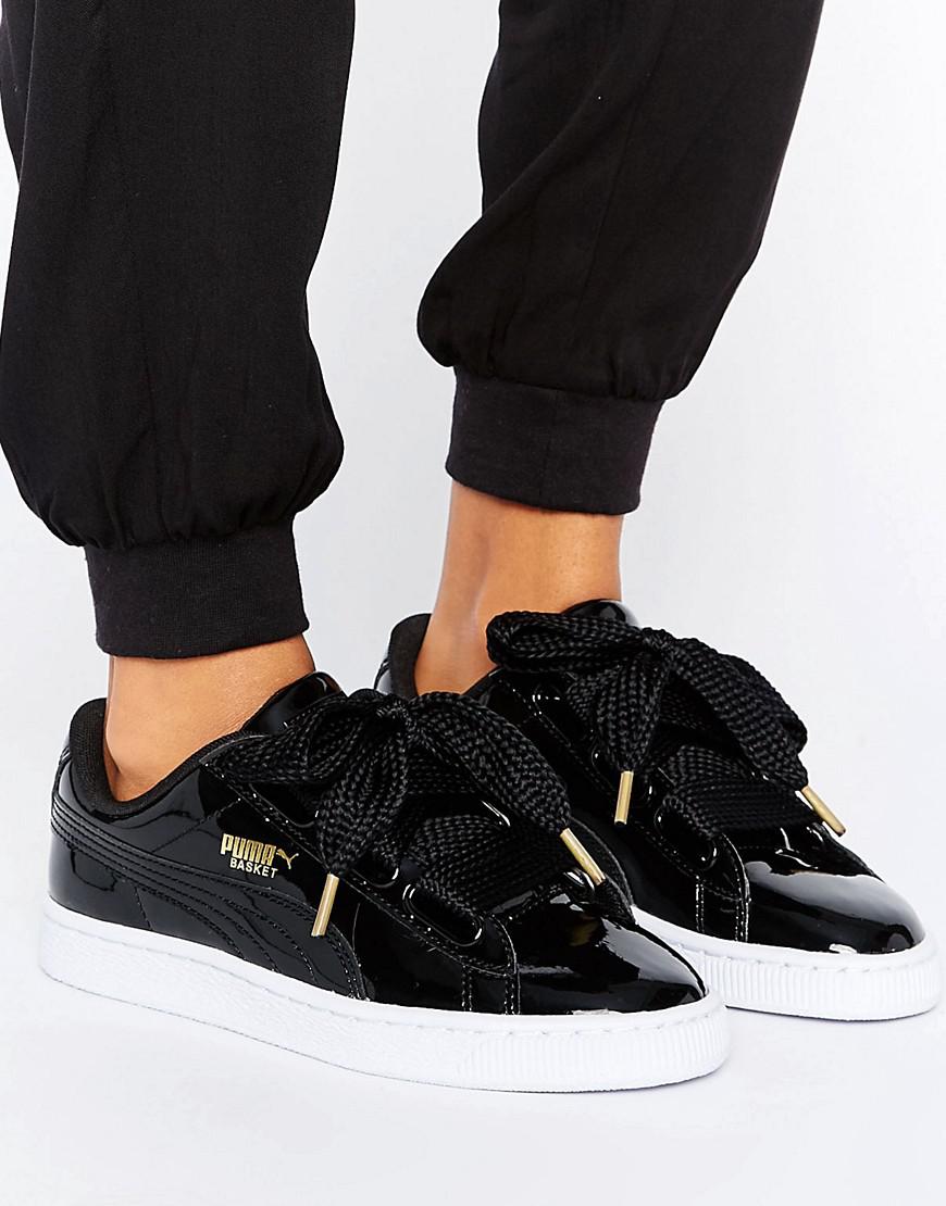 puma basket heart platform puma basket heart platform