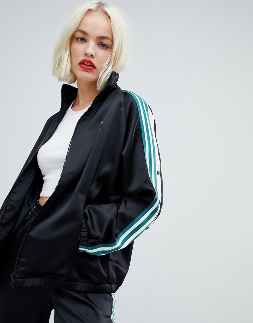 Adidas Adidas Originals Jacke im Retro Look Multicolor Damen Adidas Adidas Originals Jacke im Retro Look Multicolor Damen
