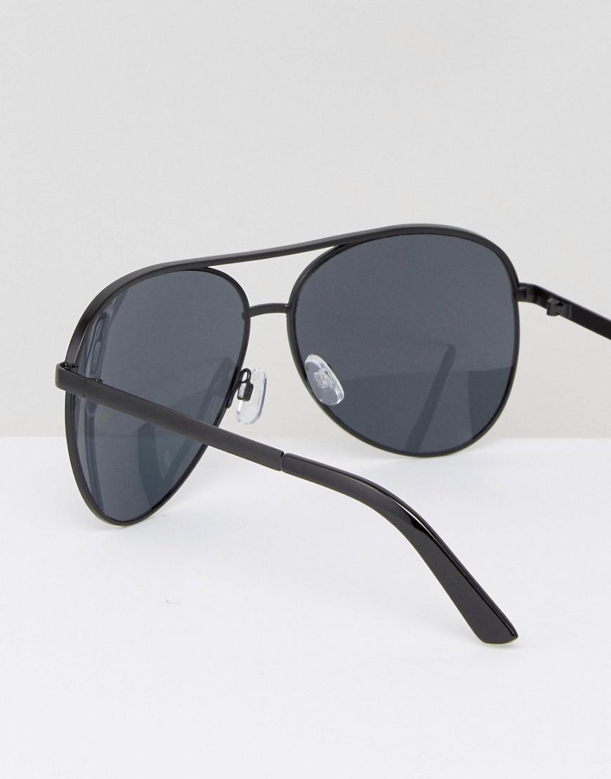 Lyst - Quay Aviator Sunglasses Vivienne in Black for Men