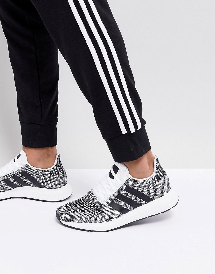 adidas originals swift run primeknit trainers in white adidas originals swift run primeknit trainers in white