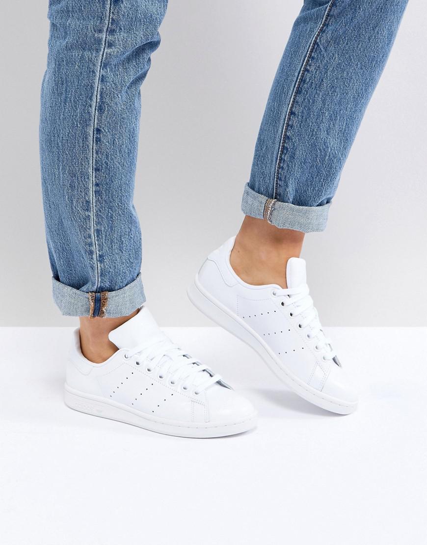 Adidas originali originali di bianchi, scarpe bianche lyst stan smith Adidas originali originali di bianchi, scarpe bianche lyst stan smith
