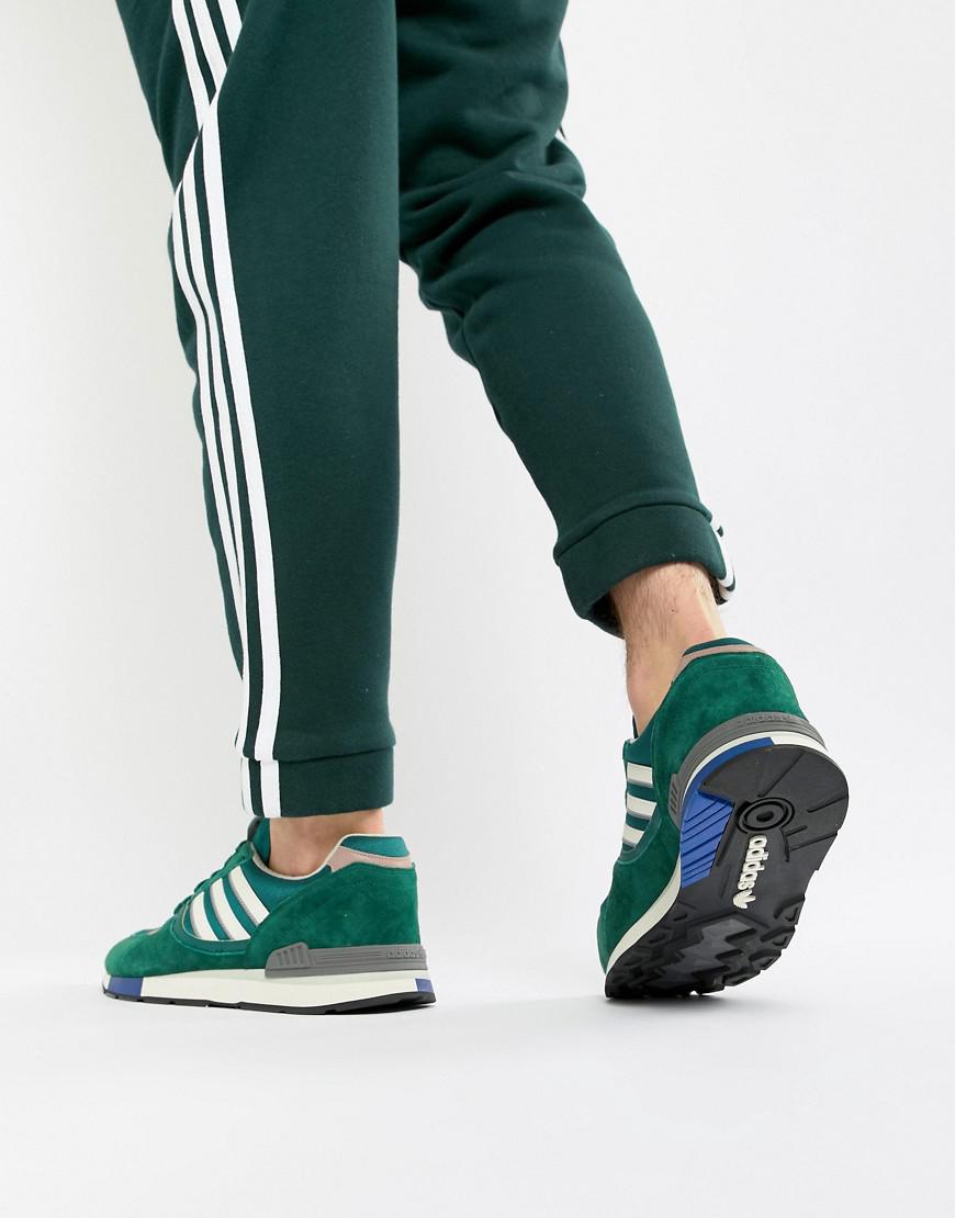 lyst adidas originali quesence formatori in verde b37851 in verde lyst adidas originali quesence formatori in verde b37851 in verde
