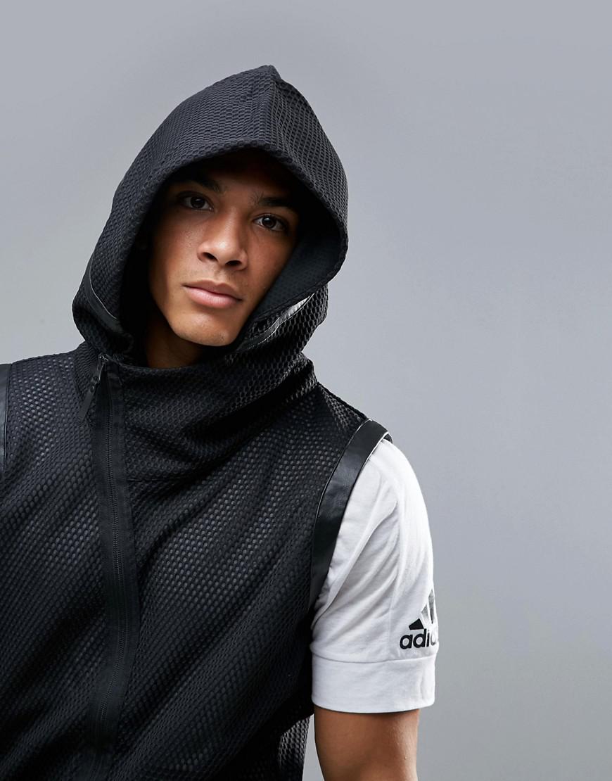 Black Adidas Gym Hoodie Workout Clothes