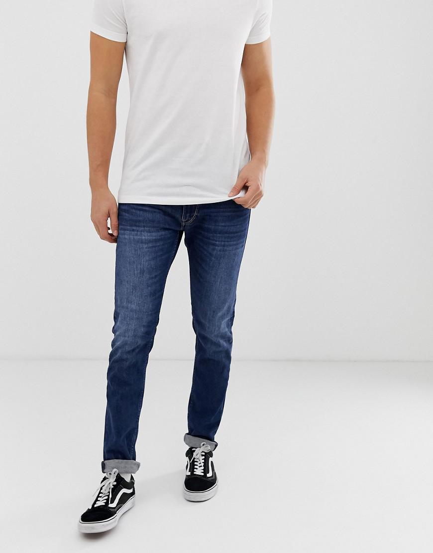 Lyst - Replay Jondrill Stretch Skinny Jeans In Dark Wash in Blue for Men