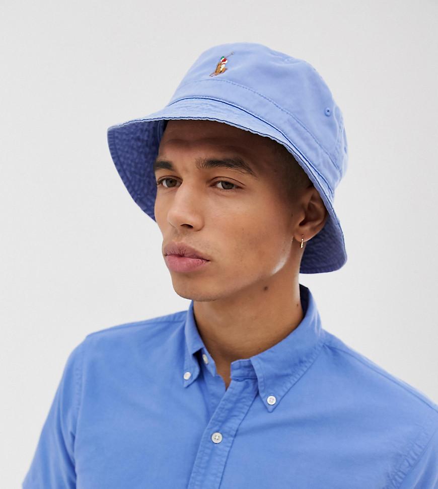 Polo Ralph Lauren Exclusive To Asos Multi Player Logo Bucket Hat In ...