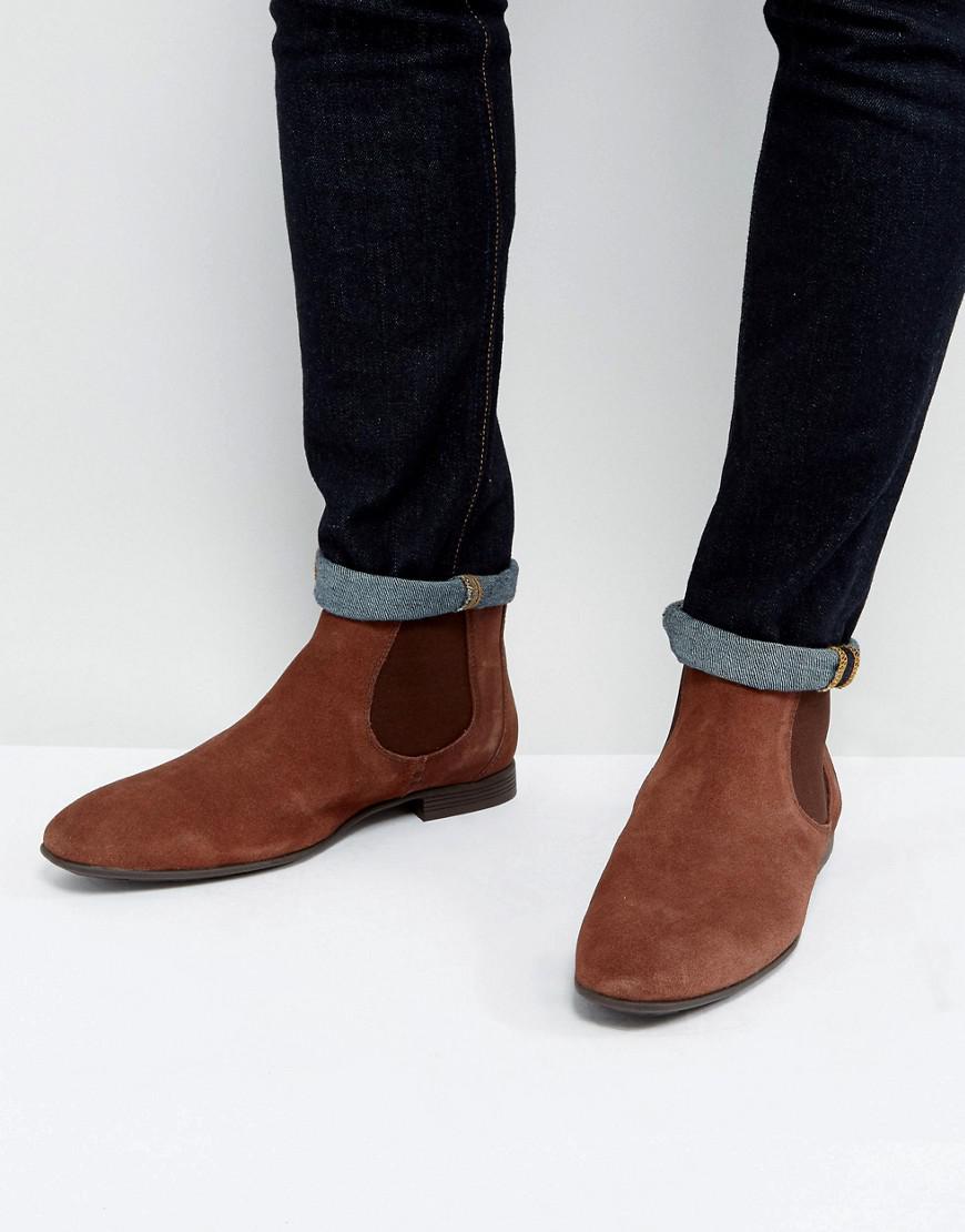 Lyst - Ben Sherman Archer Chelsea Boots in Brown for Men