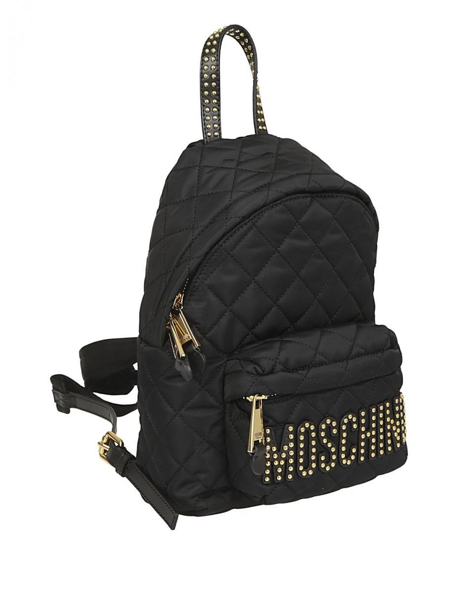 red moschino backpack