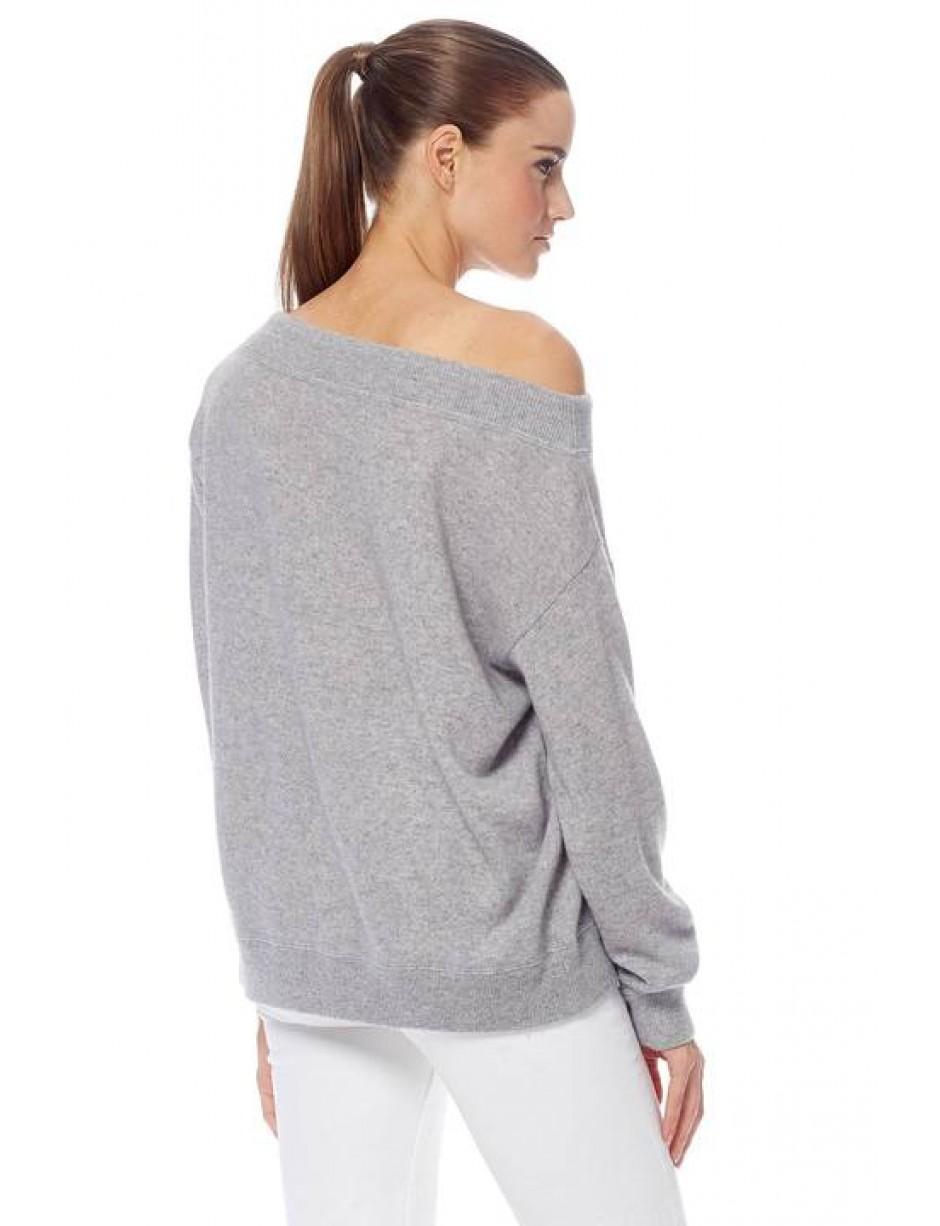 360cashmere Iris Sweater In Gray 360cashmere Iris Sweater In Gray