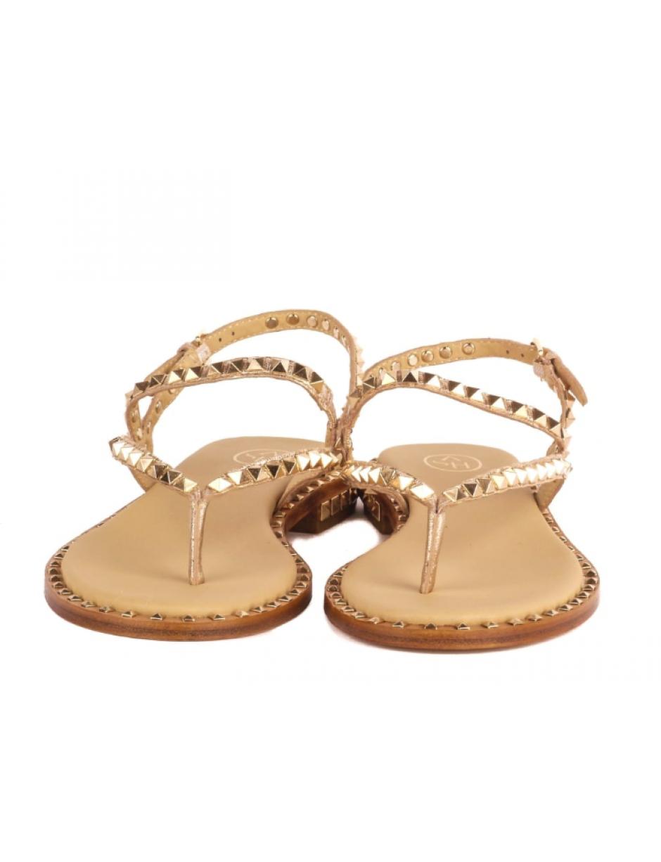 refresh sandals rose gold