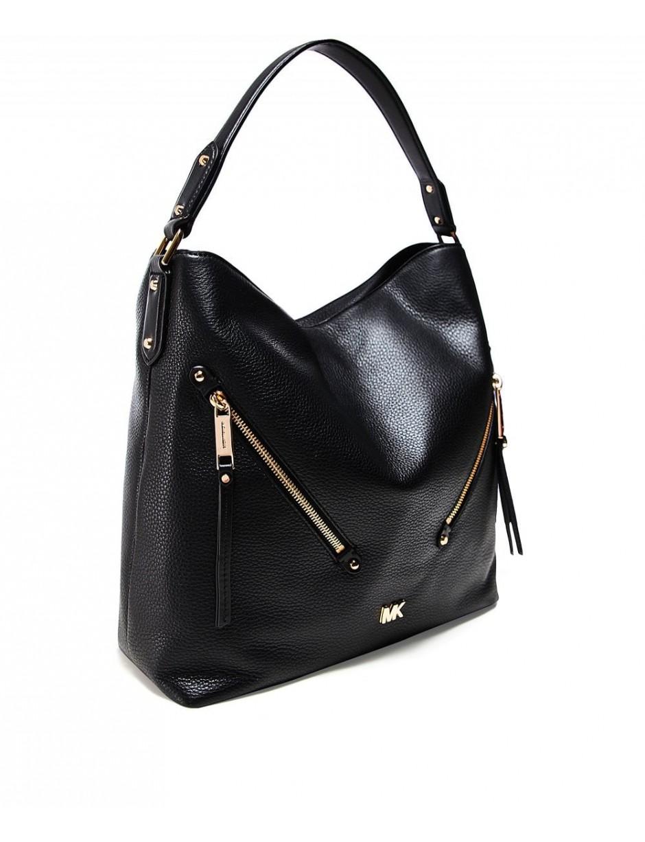 evie pebbled leather shoulder bag