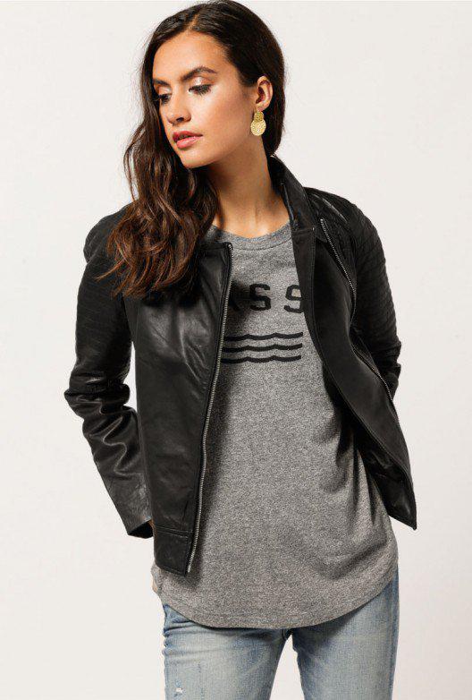 Lyst Bb Dakota Stafford Jacket In Black Gallery