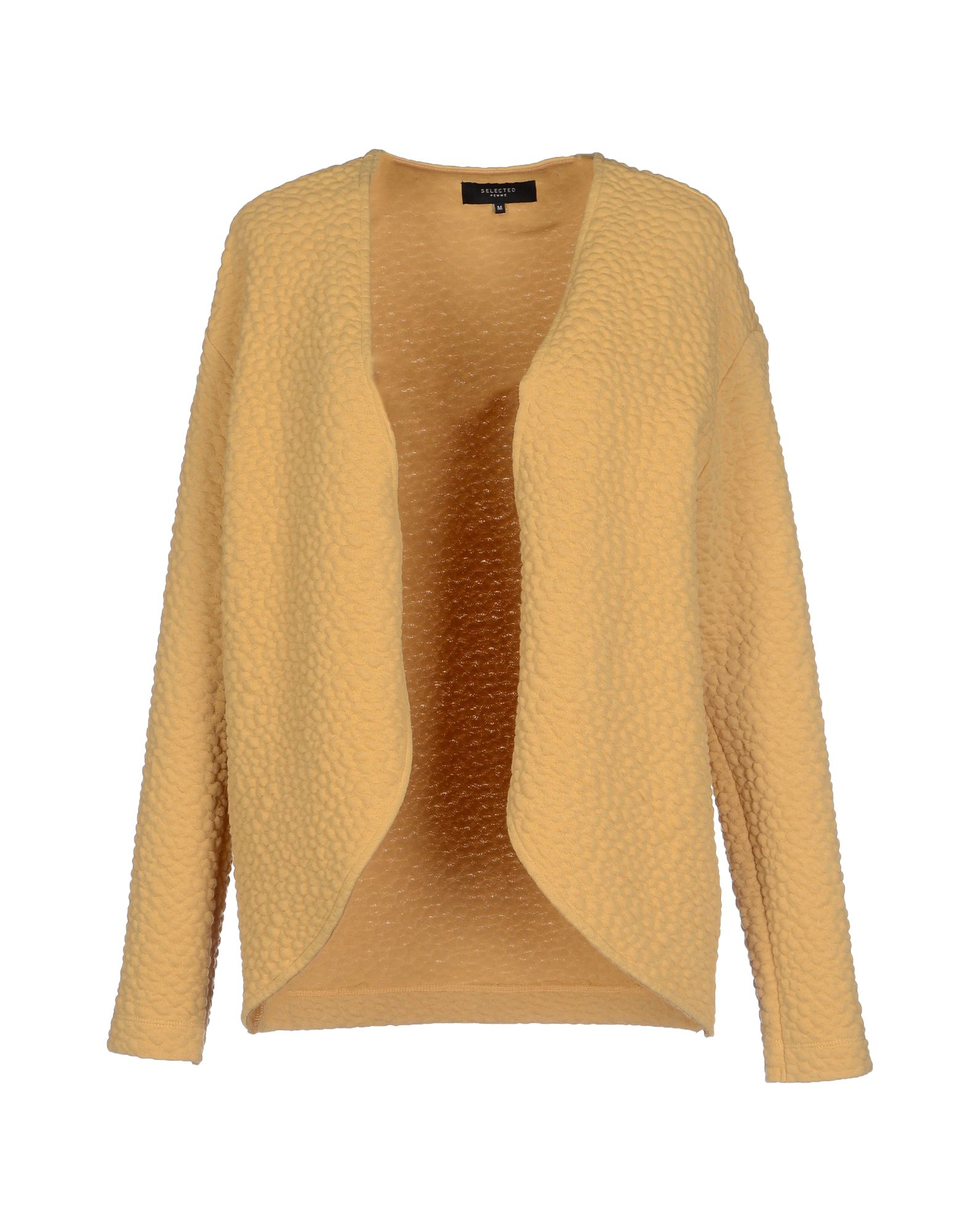 Selected /femme Cardigan in Yellow (Ocher) | Lyst