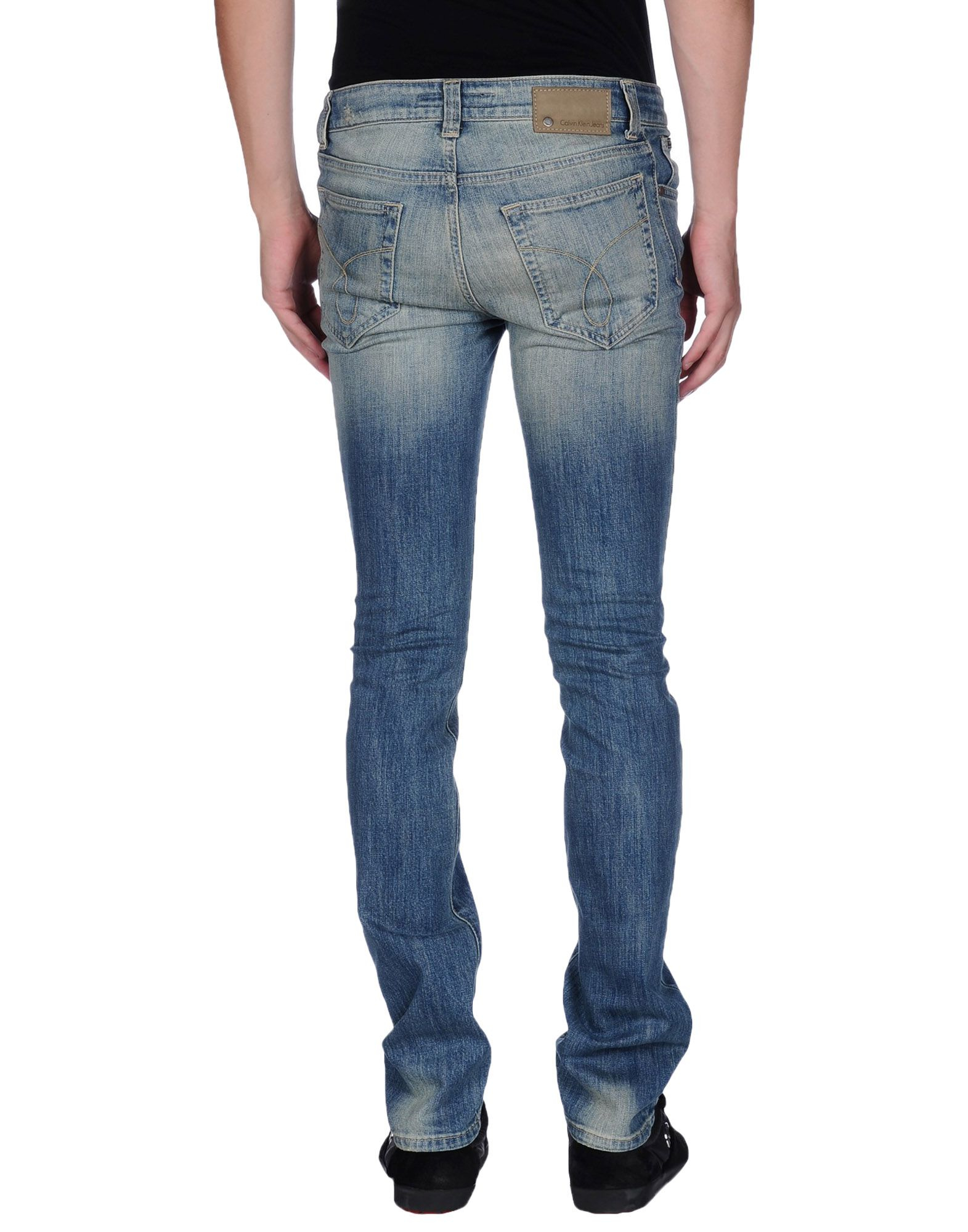 Calvin klein jeans Denim Trousers in Blue for Men | Lyst