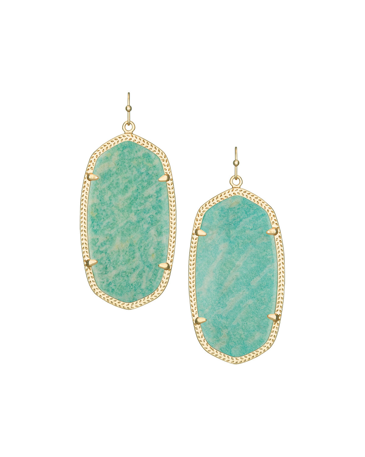 Kendra scott Danielle Statement Drop Earrings in Green Lyst