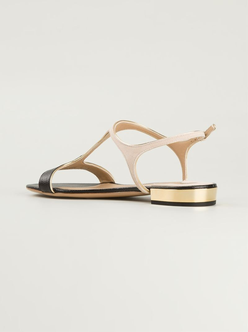 ferragamo t strap
