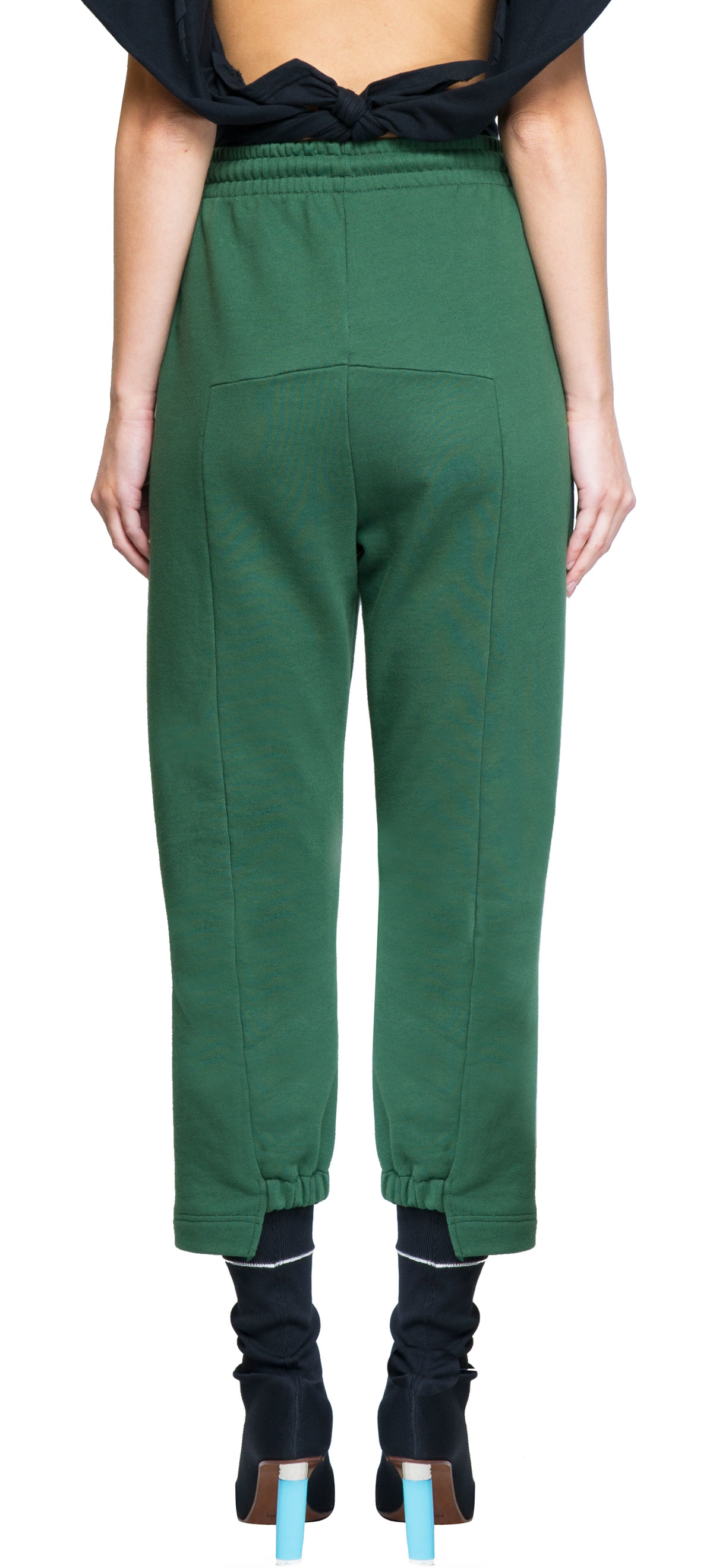 emerald green sweatpants