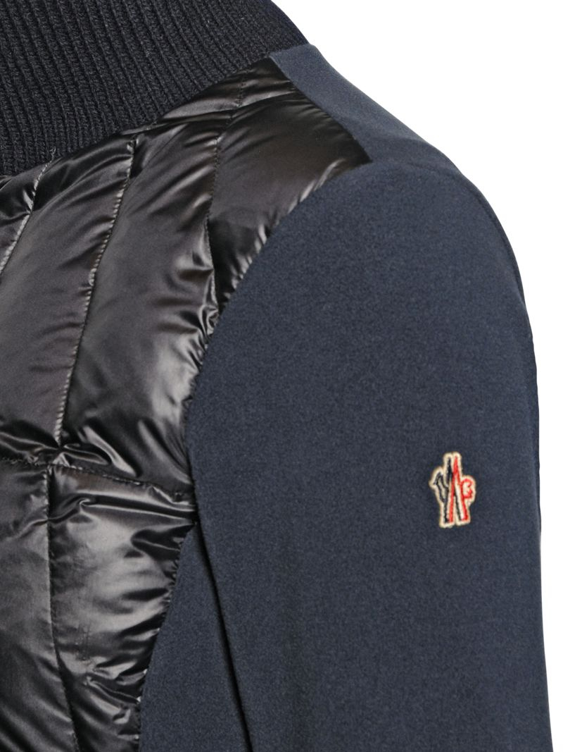 moncler quilted sweat jacket moncler quilted sweat jacket
