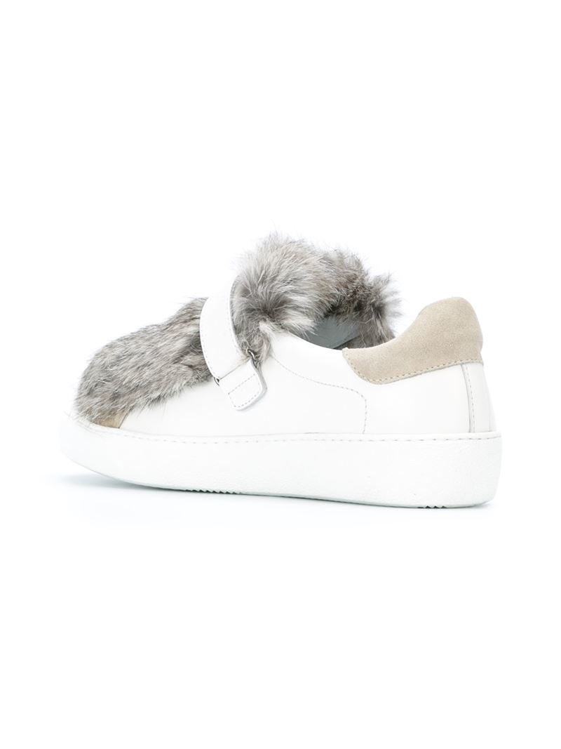 moncler fur sneakers moncler fur sneakers