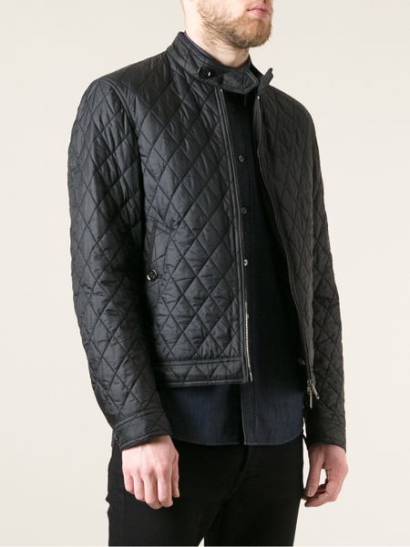 Burberry Brit Quilted Jacket in Black for Men | Lyst