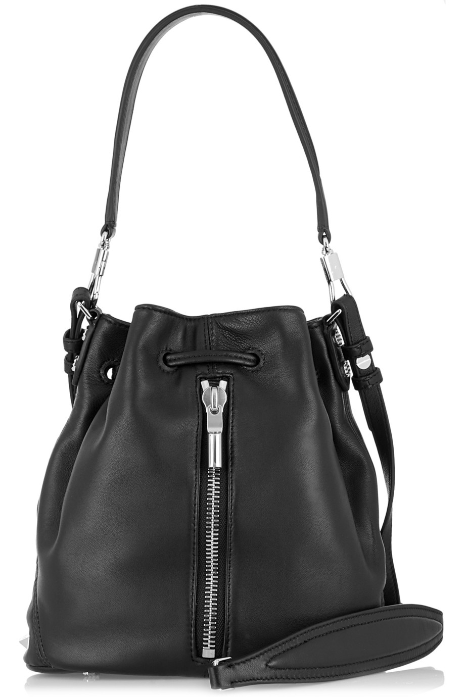 Lyst - Elizabeth And James Cynnie Mini Leather Shoulder Bag in Black