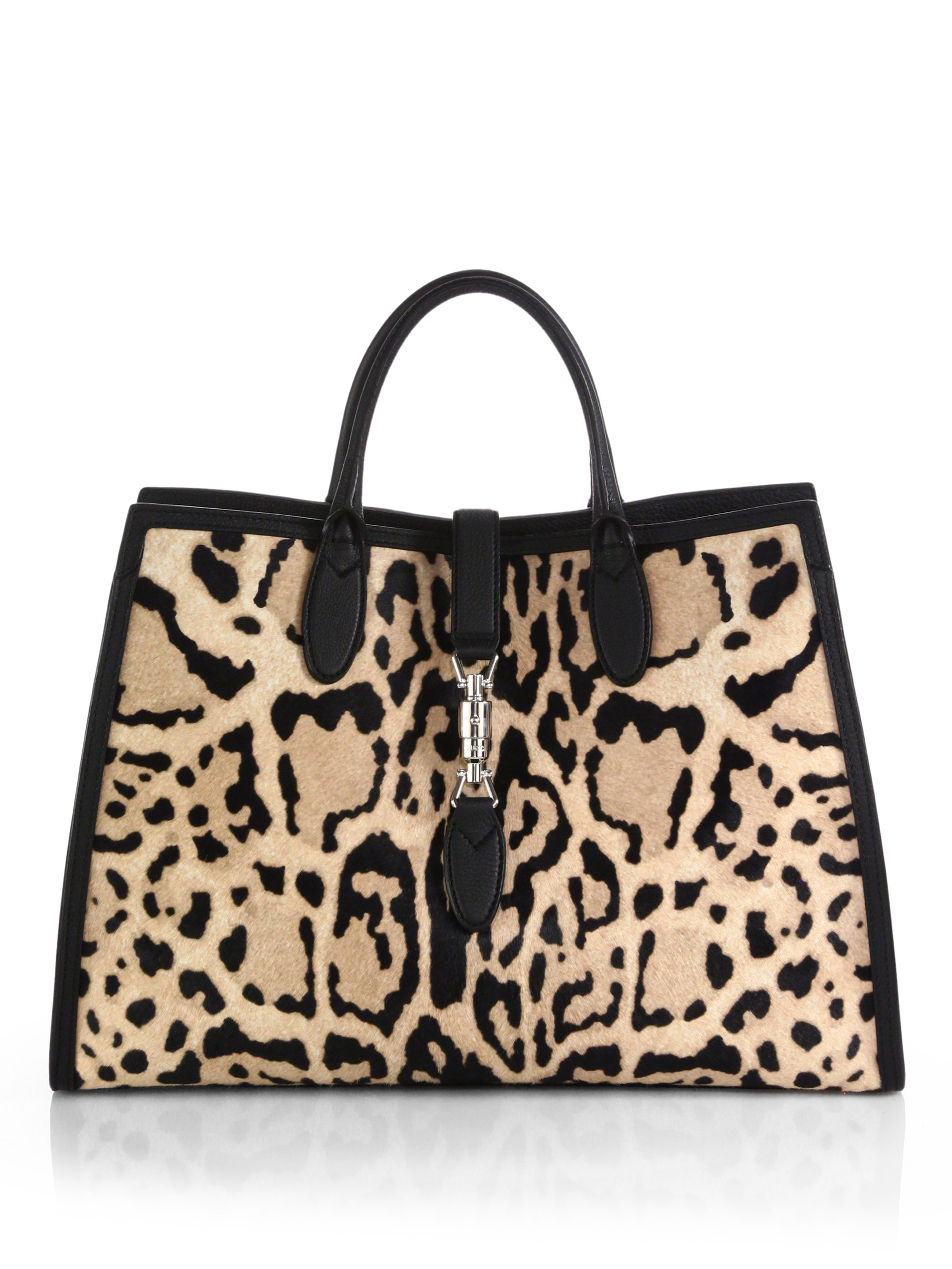 gucci leopard purse