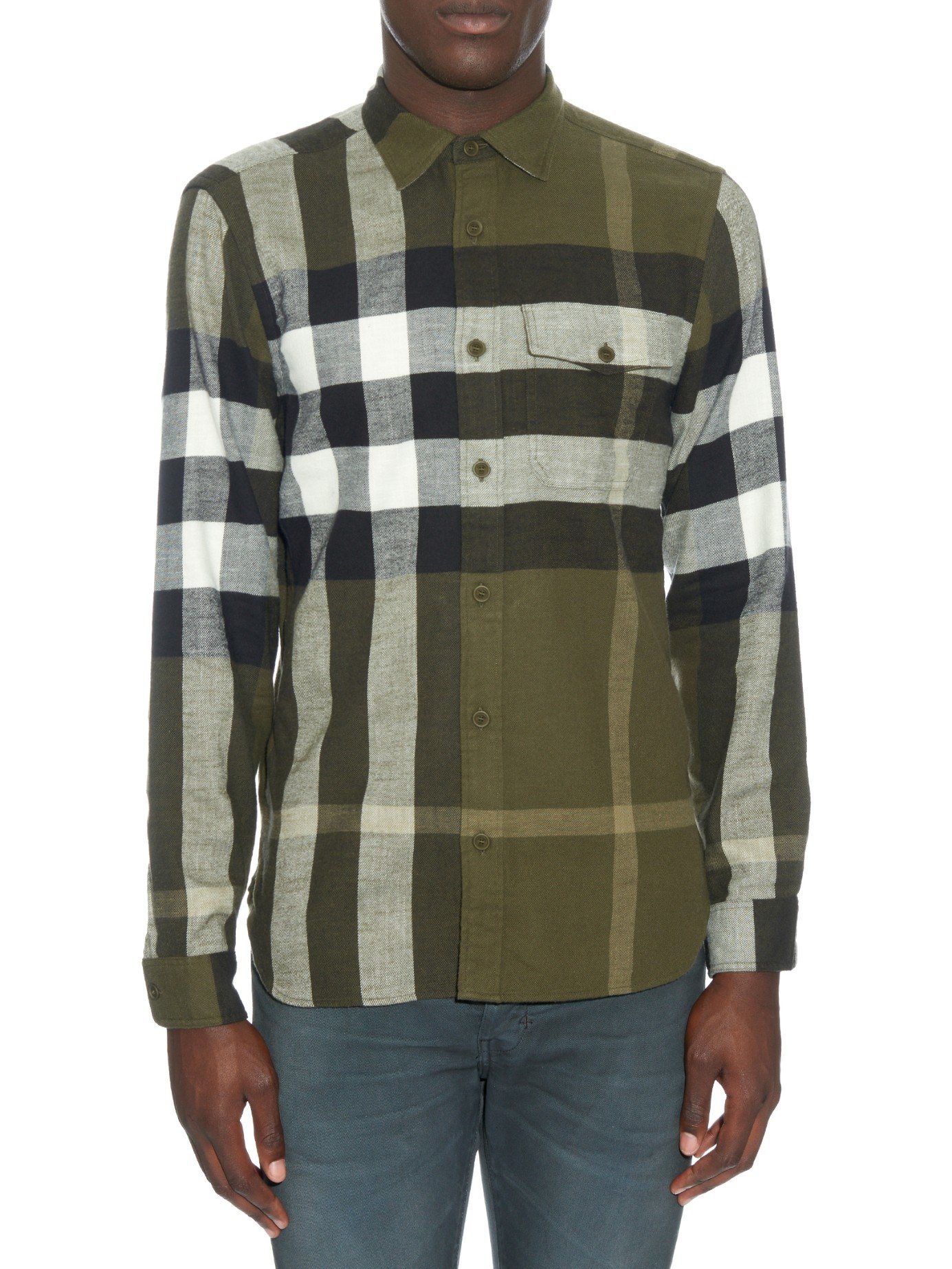 burberry brit flannel