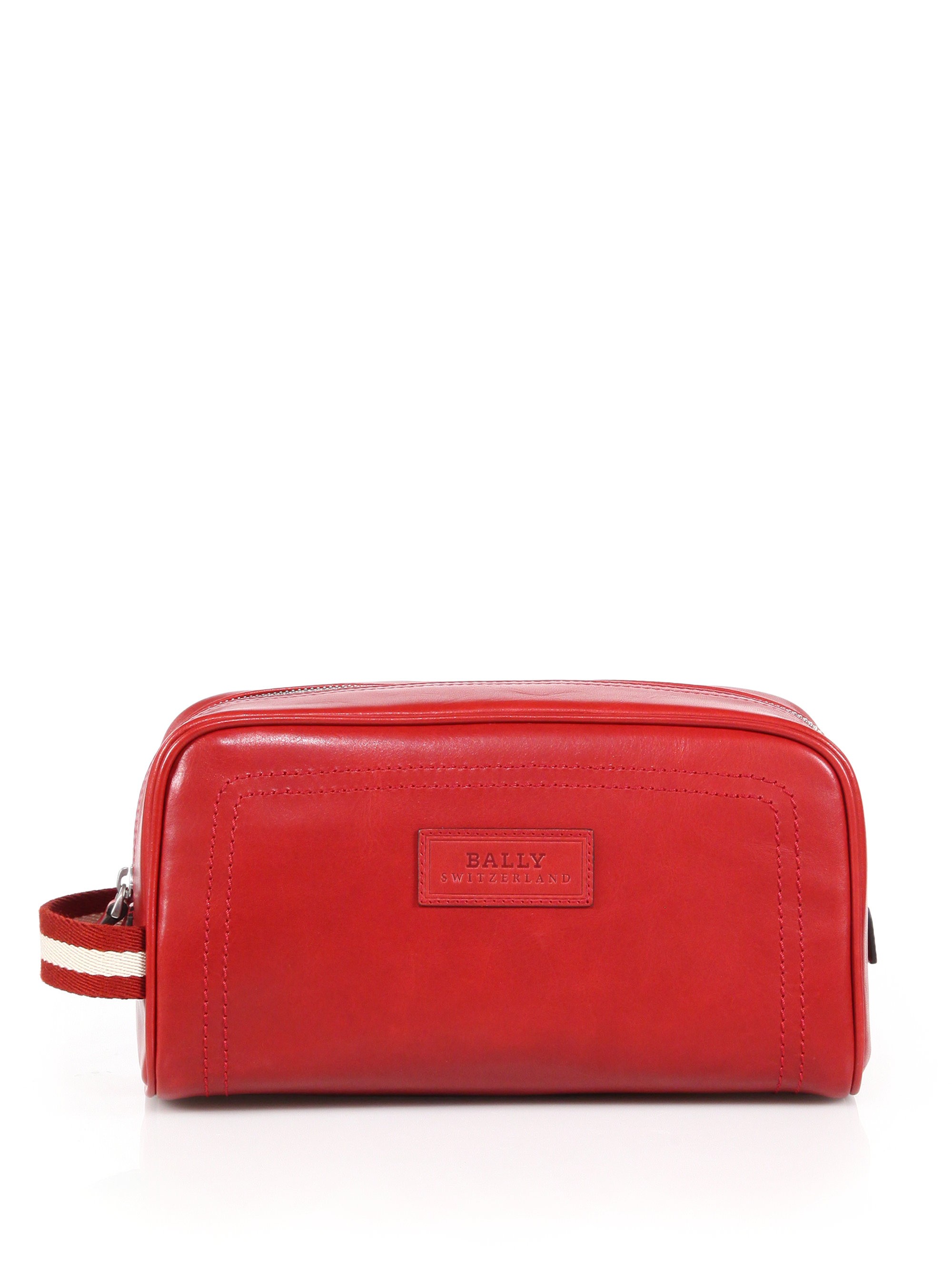 Lyst Bally Takimo Toiletry Kit in Red for Men