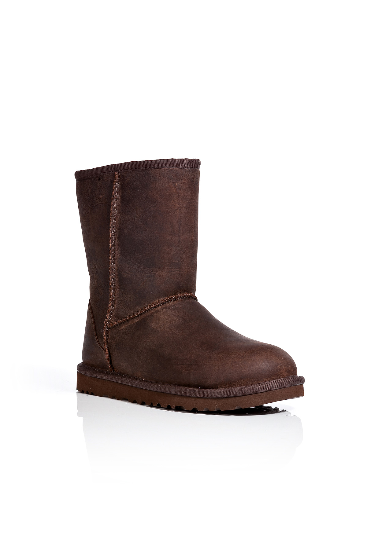 ugg brown leather boots