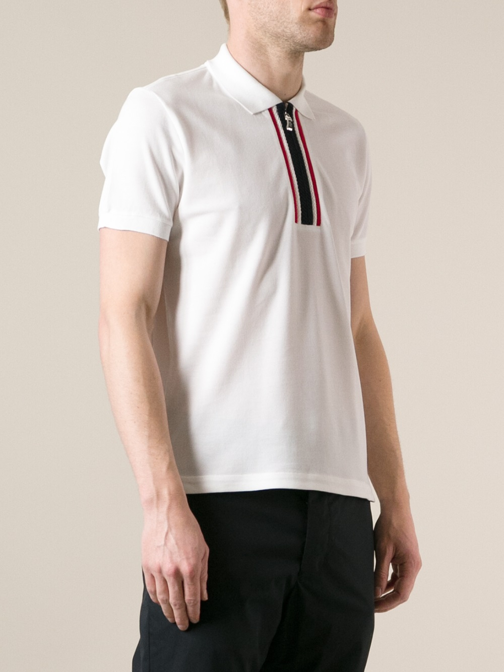 moncler gamme bleu polo