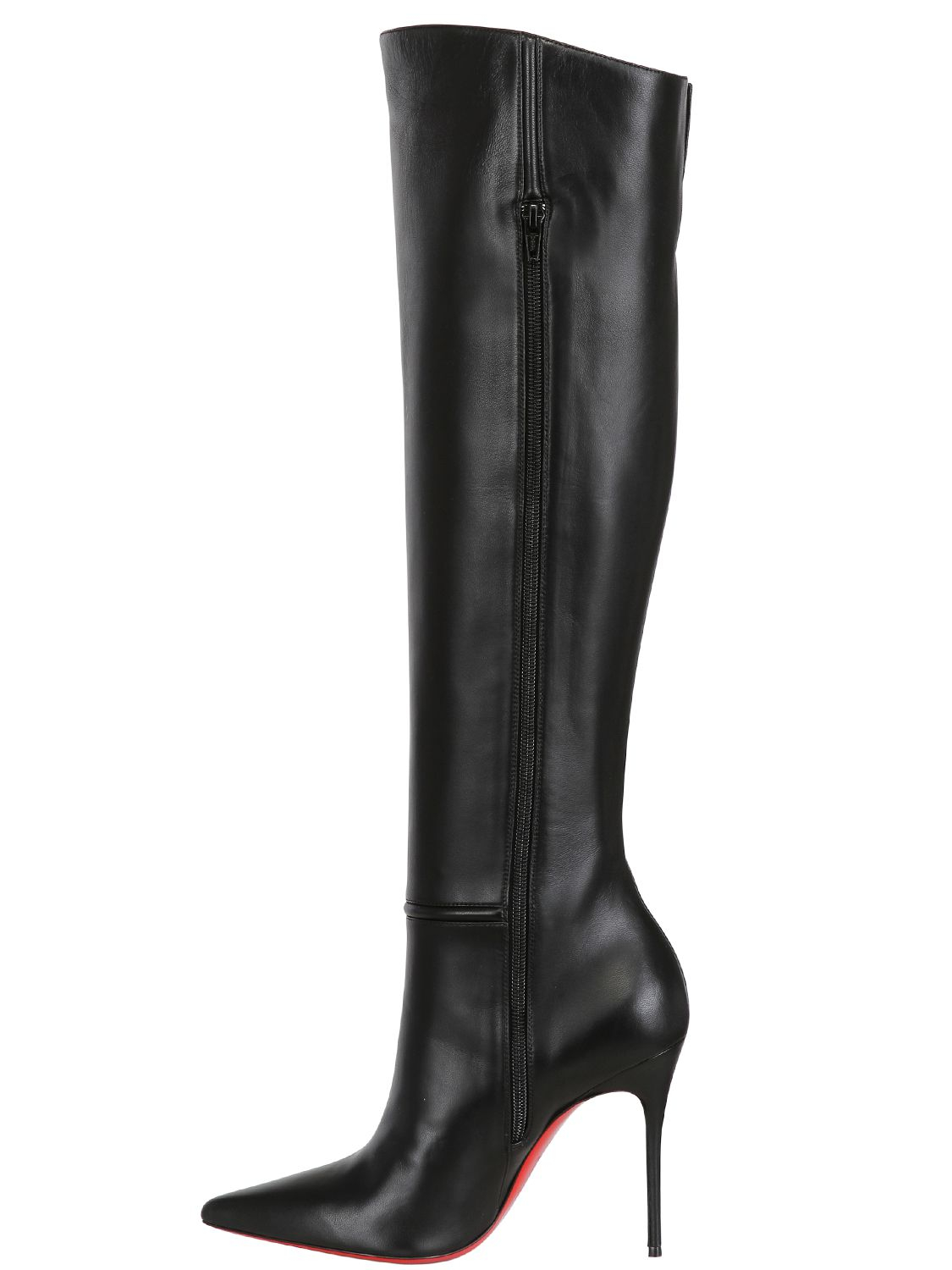 christian louboutin tall leather boots - Bavilon Salon