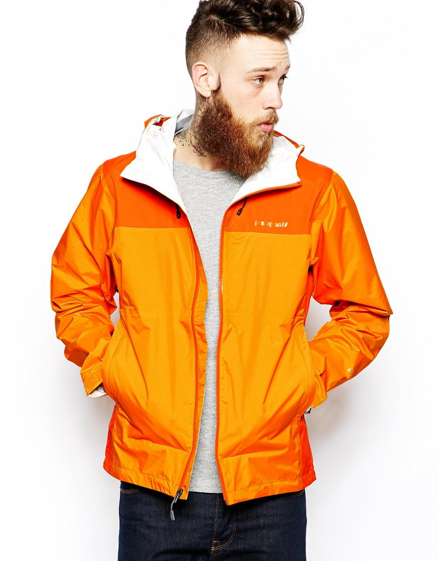 Lyst - Patagonia Torrentshell Plus Jacket in Orange for Men