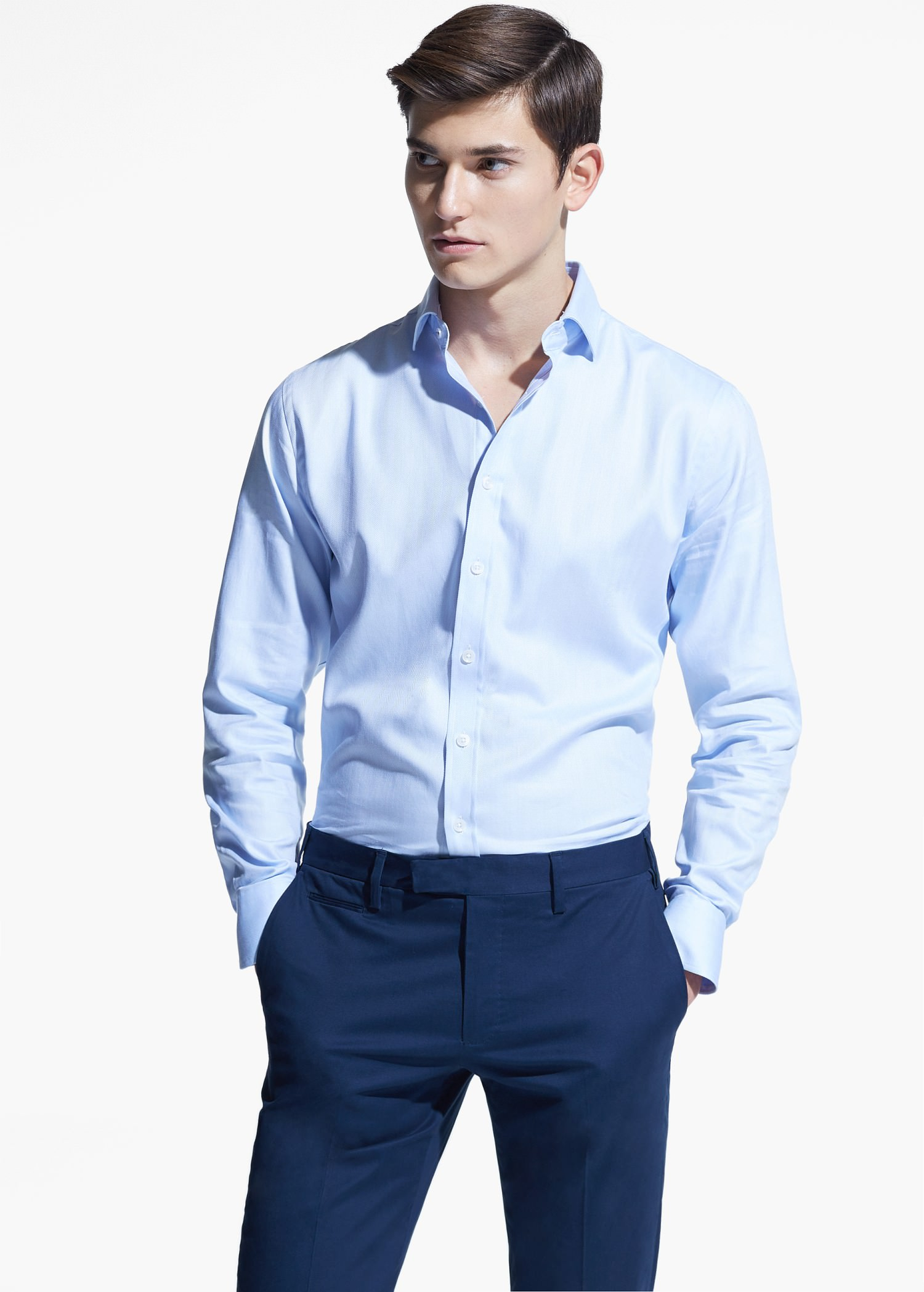 herringbone shirt mens