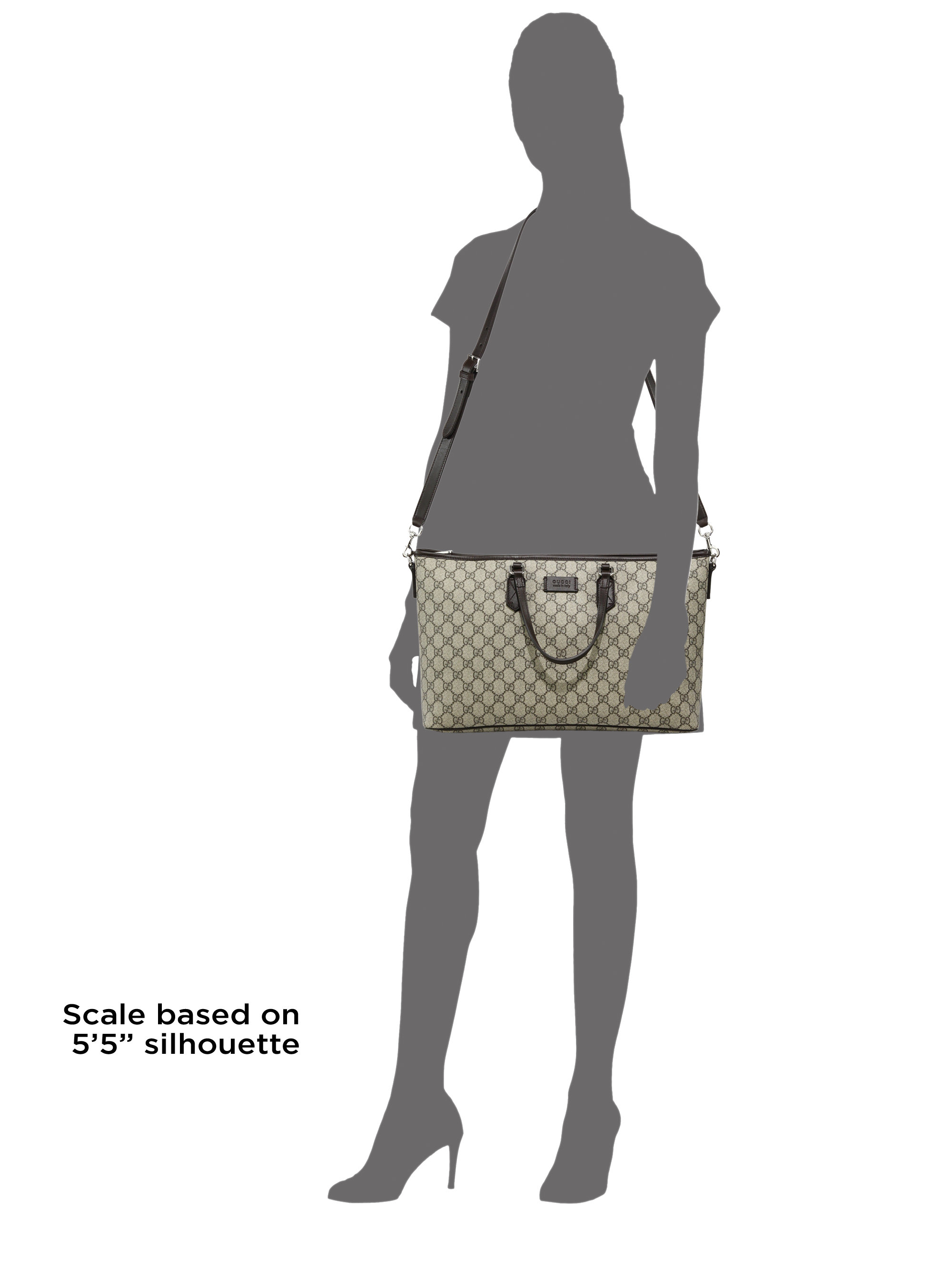Gucci Eden Gg Supreme Tote In Black Lyst Gallery