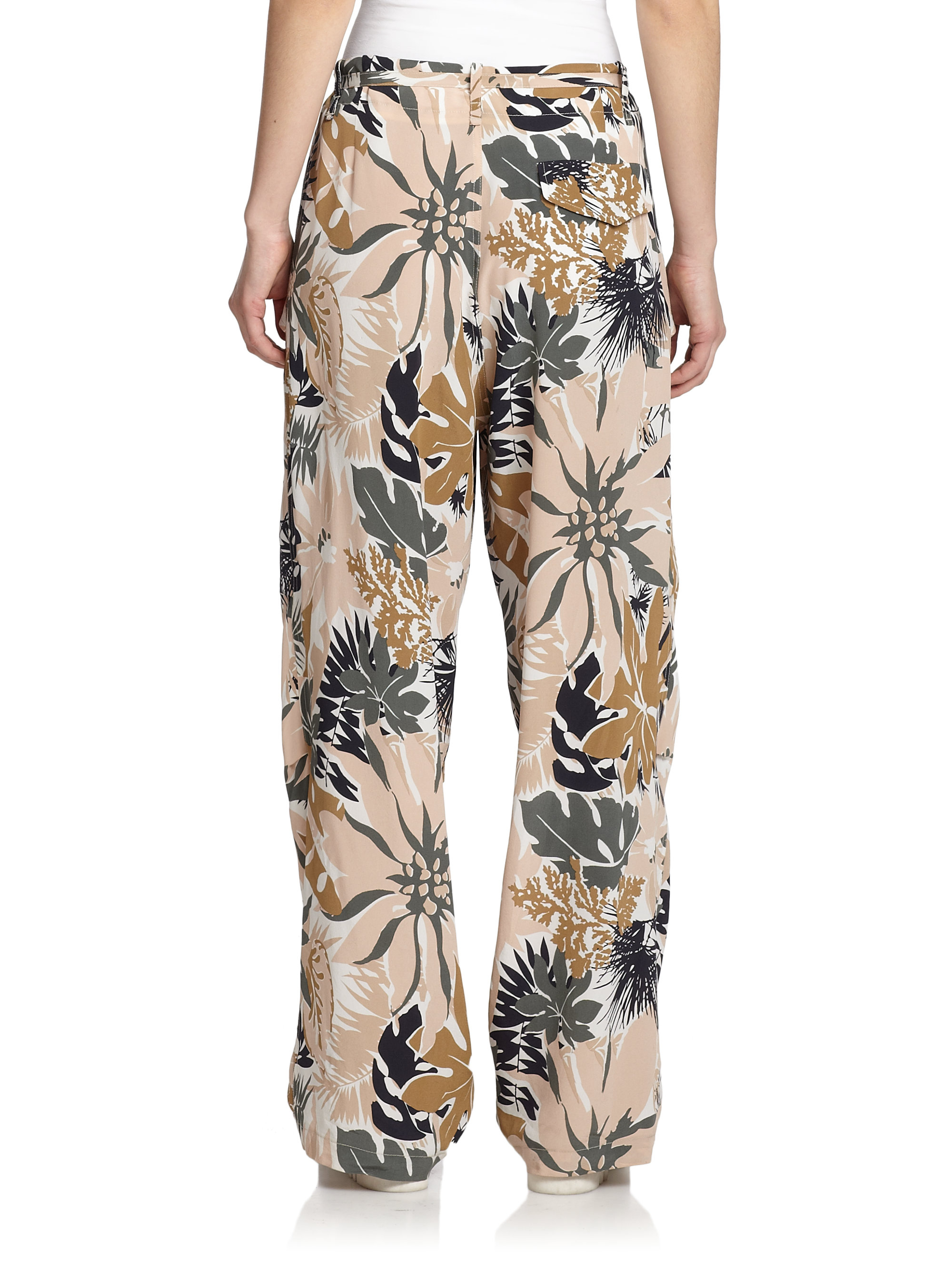 Lyst - Rag & Bone Victoria Trousers in Natural