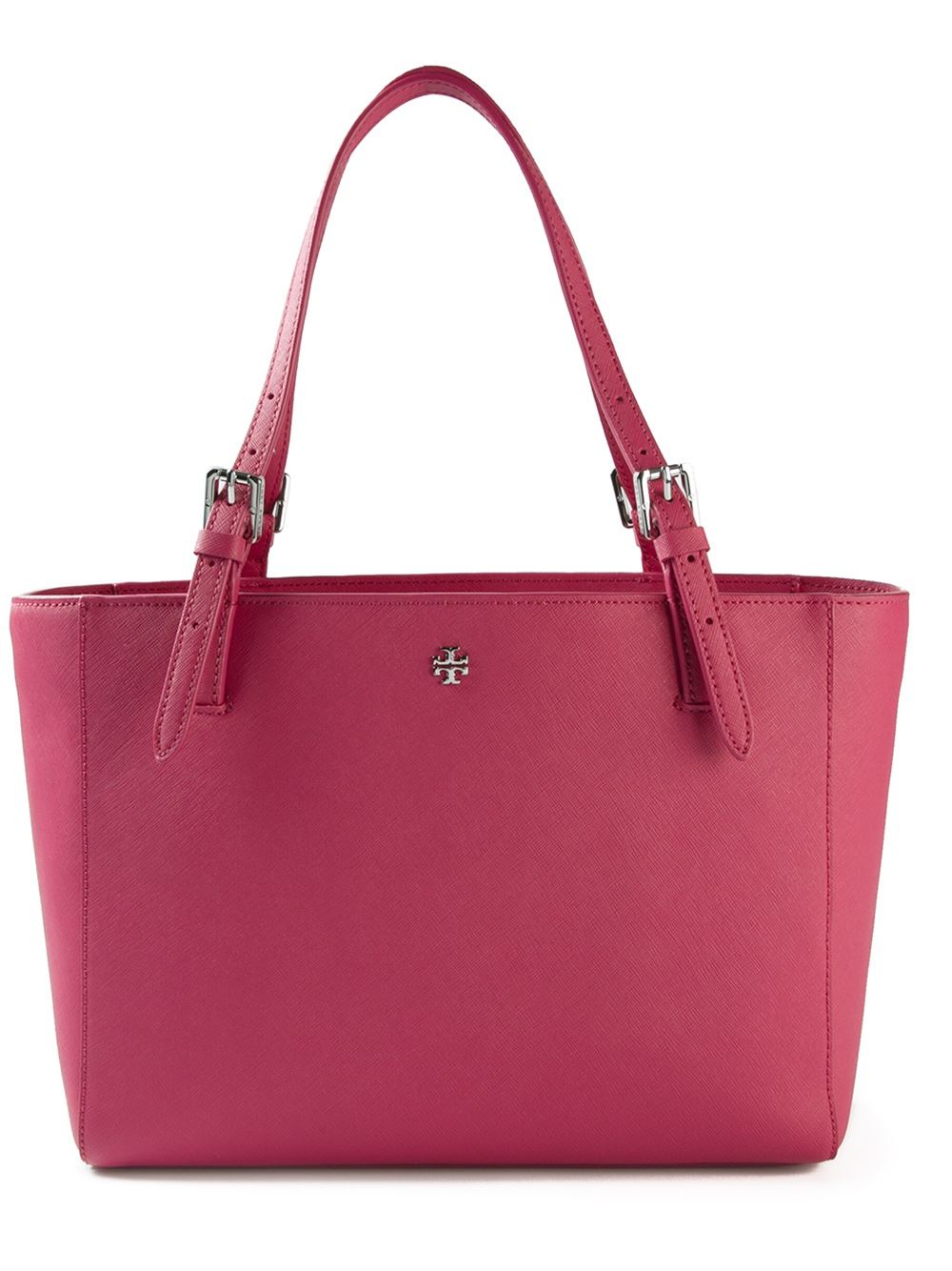 Tory burch Large 'York' Shopper Tote in Pink | Lyst