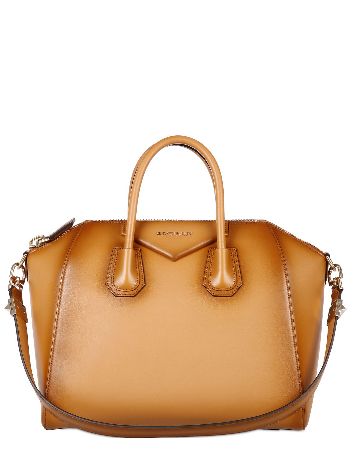 Givenchy Medium Antigona Vintage Leather Bag in Brown - Lyst