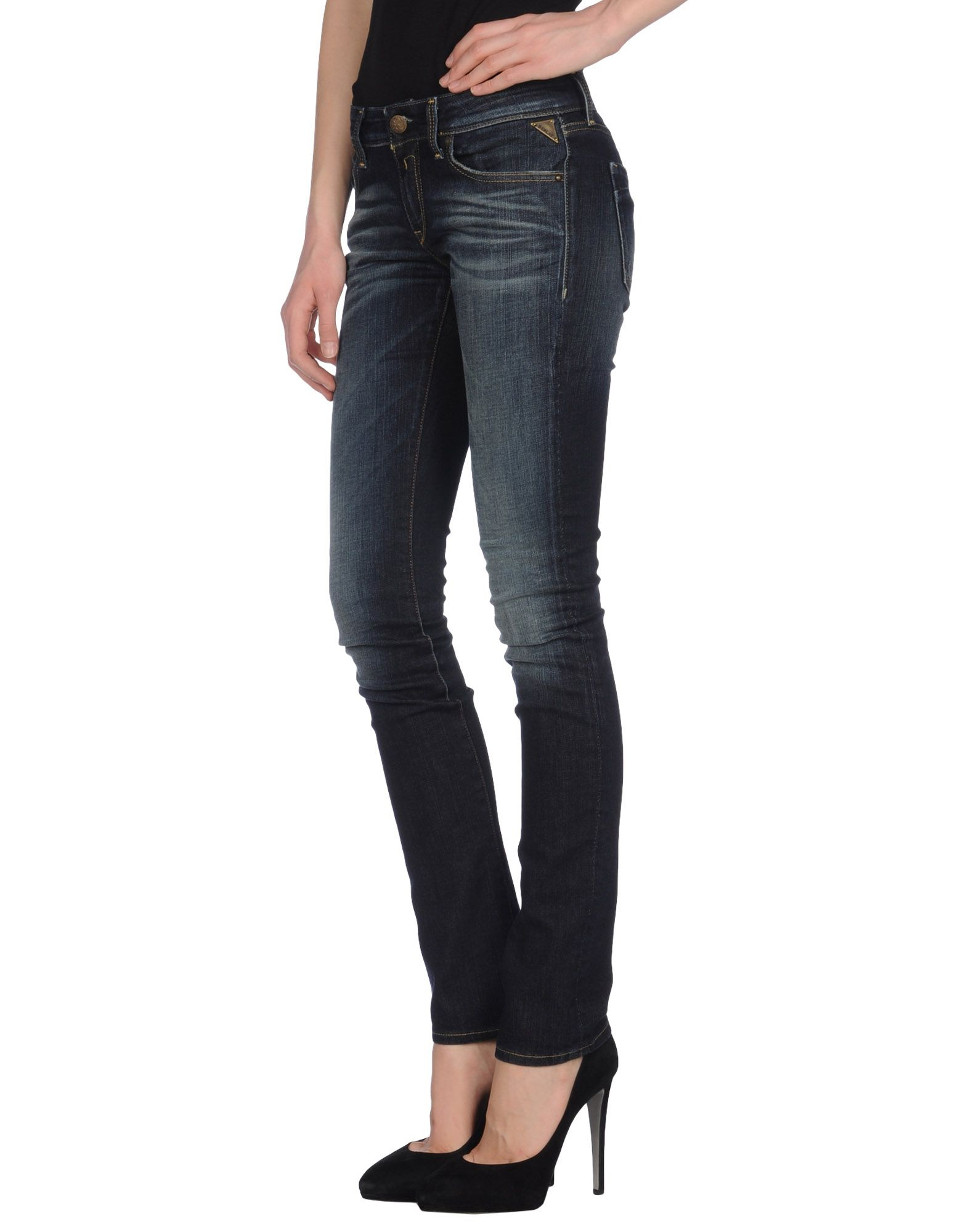 Replay Denim Pants in Blue | Lyst