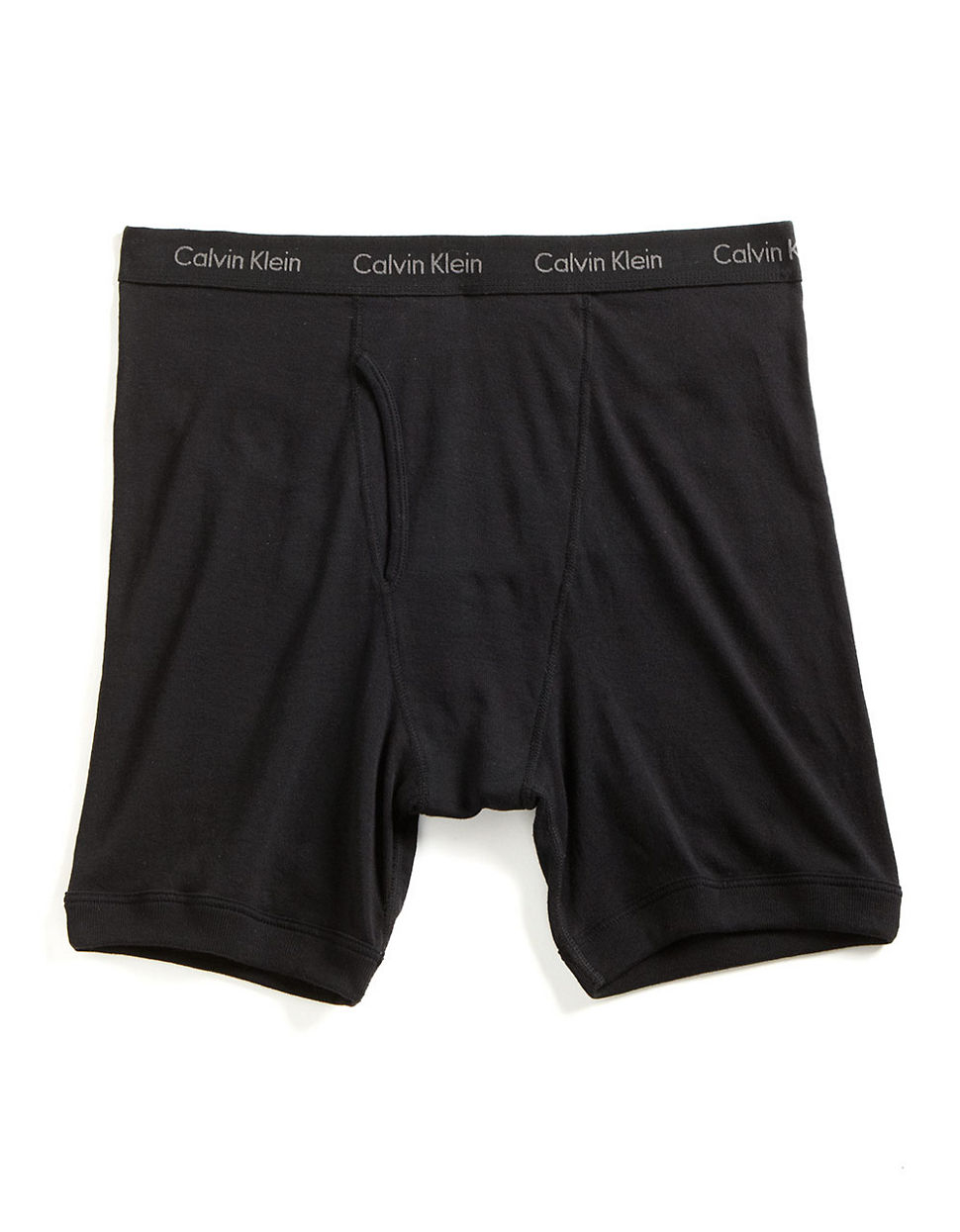 Calvin Klein Big And Tall Boxer Briefs in Black for Men | Lyst