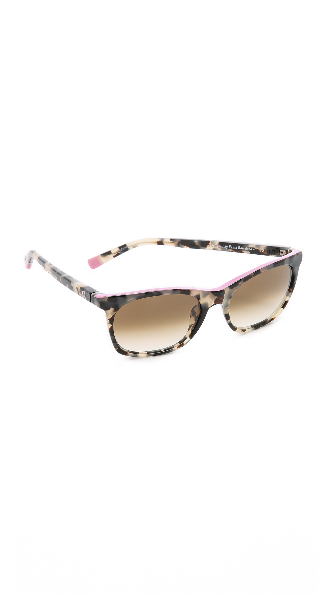 Etnia Barcelona Africa 08 Sunglasses - Havana/Pink in Pink ...