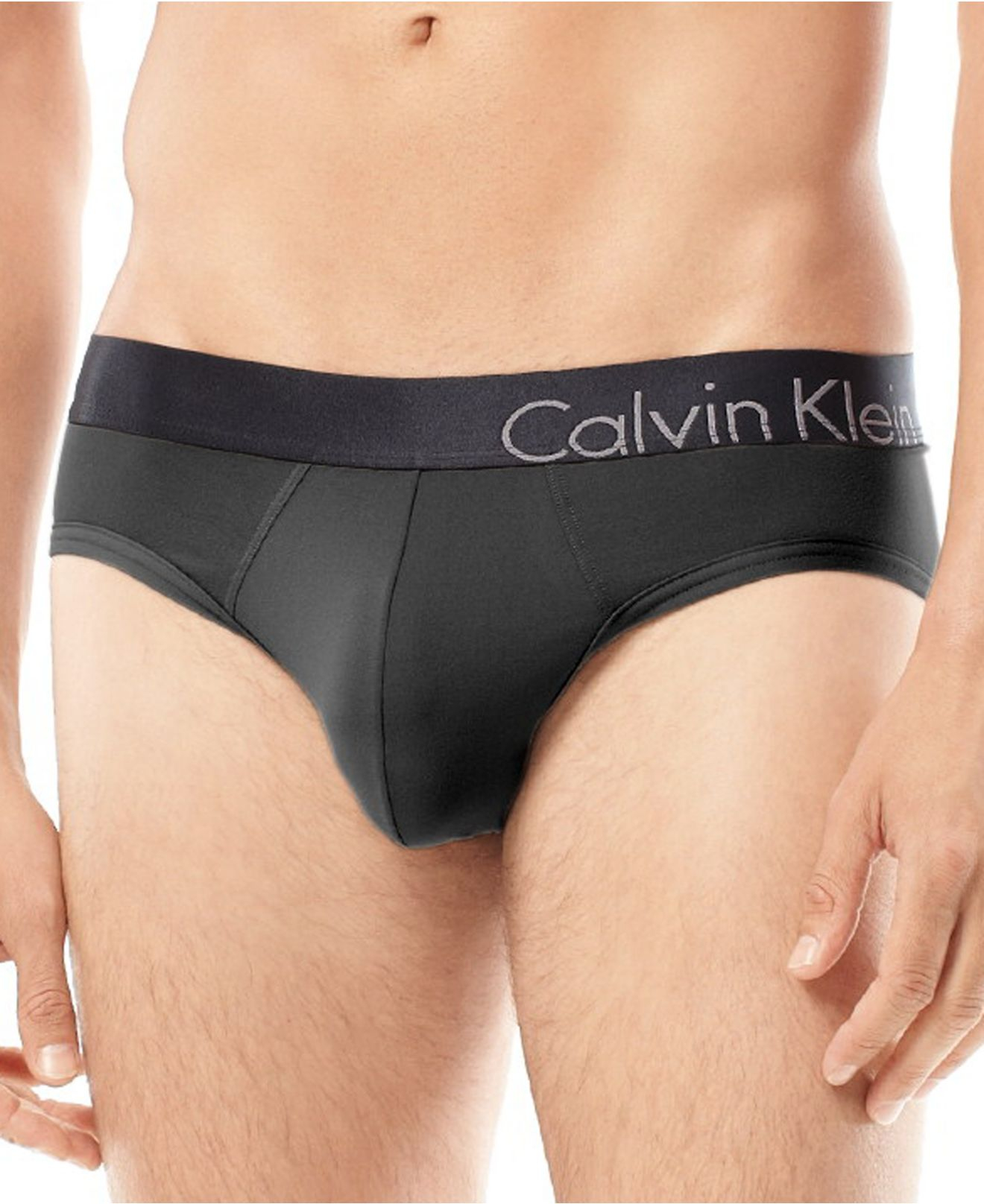Calvin klein Men's Underwear, Bold Micro Hip Brief U8907 in Black for