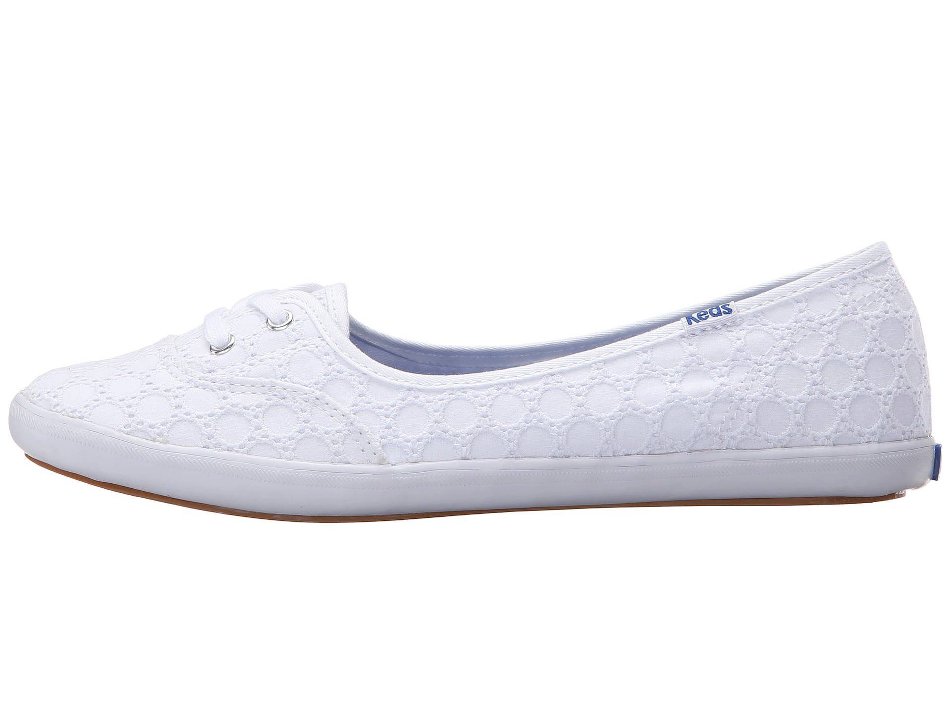 Lyst - Keds Teacup Eyelet in White