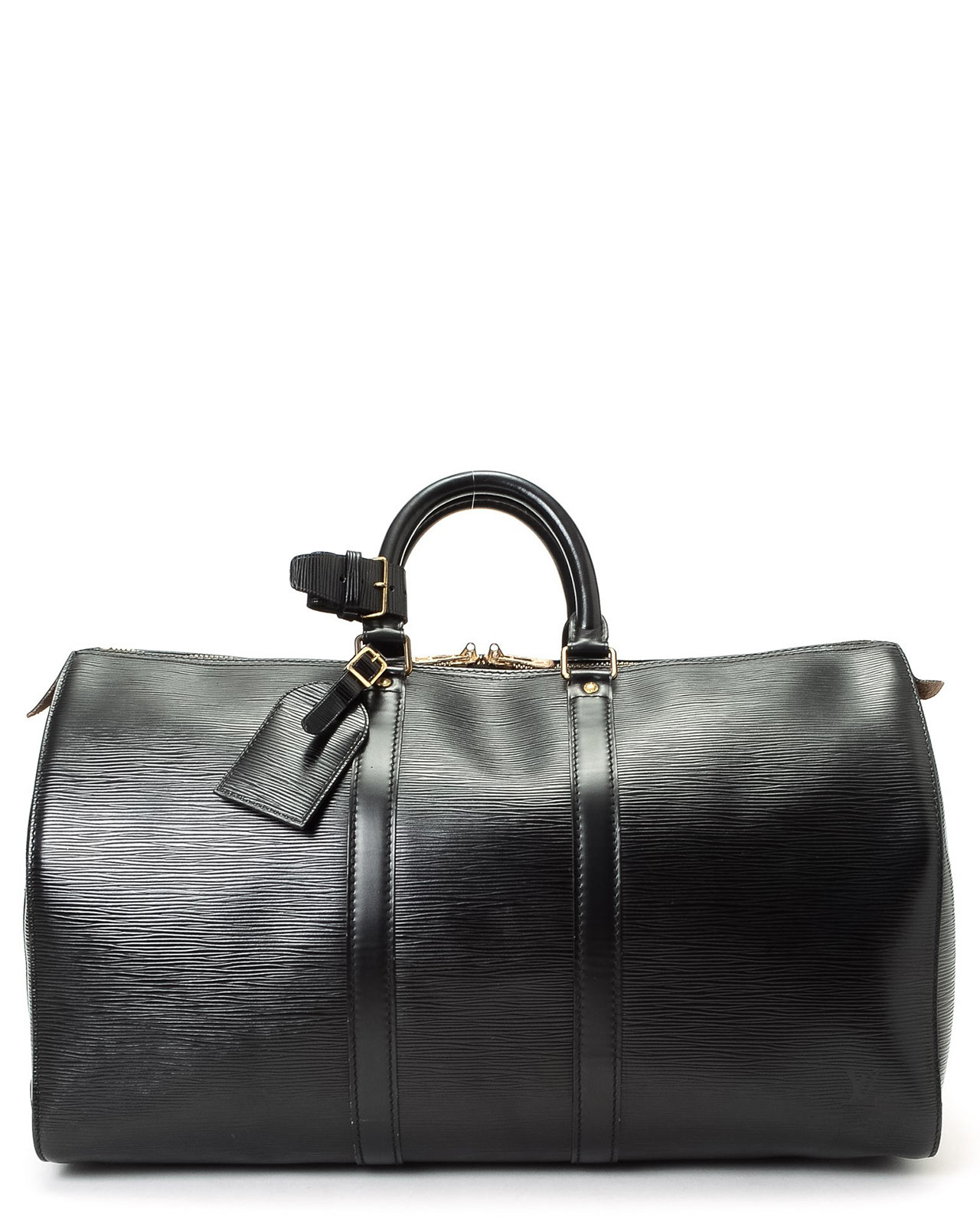 Lyst - Louis Vuitton Black Keepall 45 Bag in Black for Men